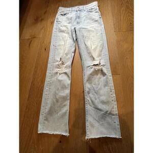 Mother straight leg jeans size 27